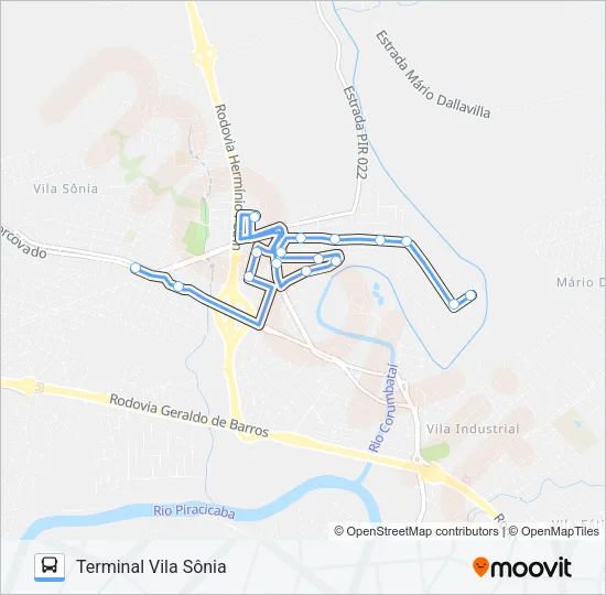 409 BESSY / TVS Bus Line Map