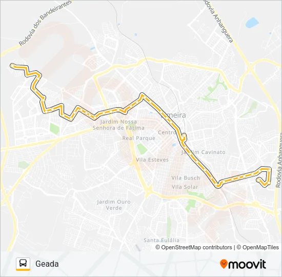 02 OLGA VERONI - GEADA Bus Line Map