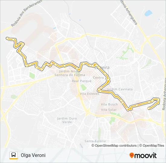 02 OLGA VERONI - GEADA Bus Line Map
