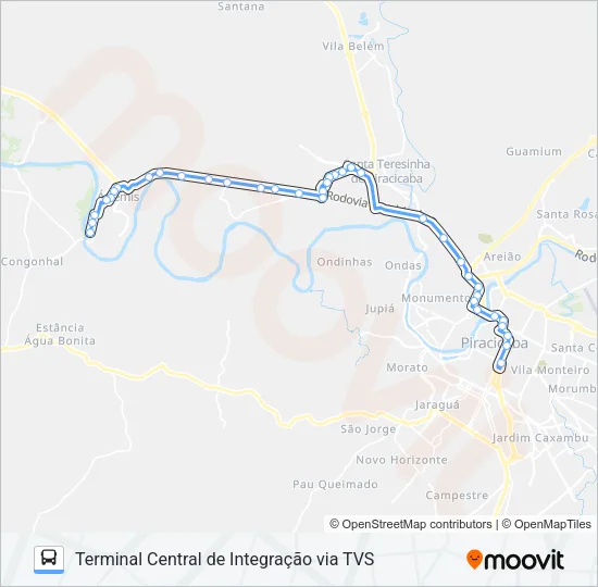 401 ÁRTEMIS / TCI Bus Line Map