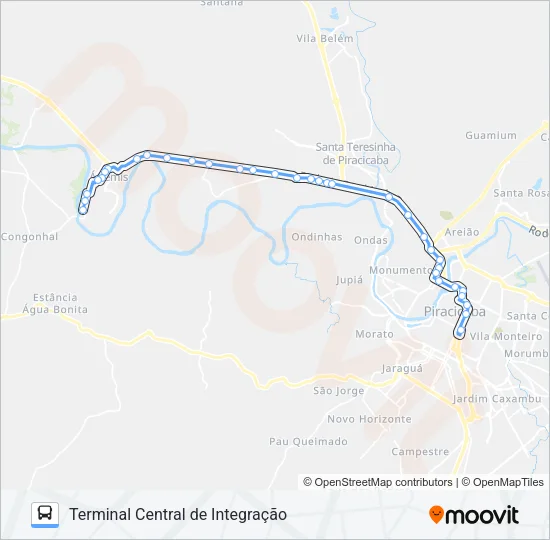 401 ÁRTEMIS / TCI Bus Line Map