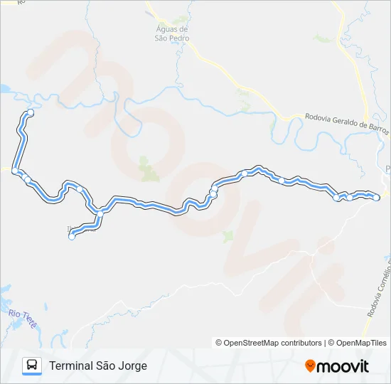 815 SANTA OLÍMPIA/ TVS Bus Line Map