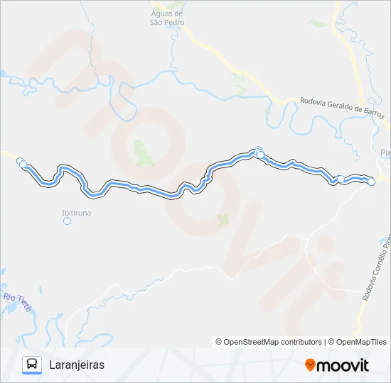 815 SANTA OLÍMPIA/ TVS Bus Line Map