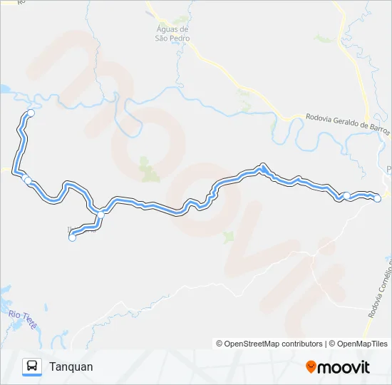 815 SANTA OLÍMPIA/ TVS Bus Line Map
