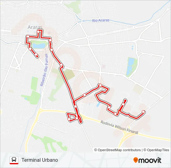 902 Bus Line Map