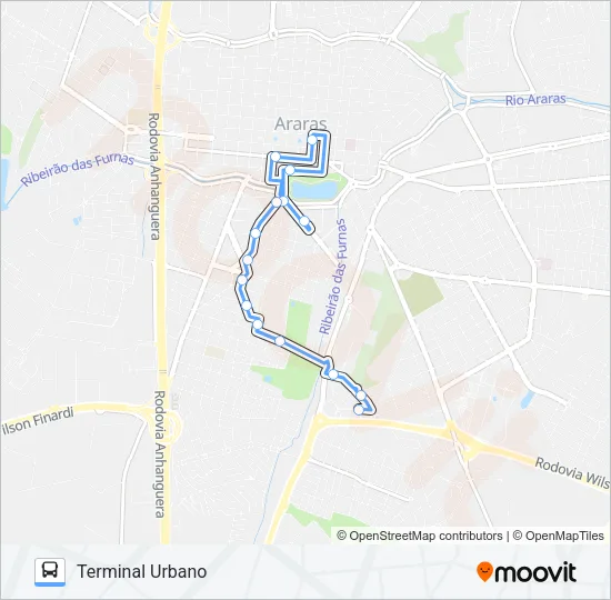 1001 YPES / COPAC / BELA VISTA / VERSALLES Bus Line Map