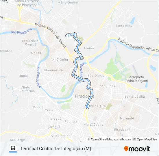 0123 VILA FÁTIMA  Line Map