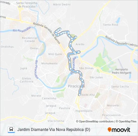 0123 VILA FÁTIMA  Line Map