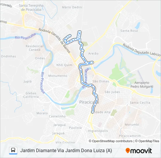 0123 VILA FÁTIMA  Line Map