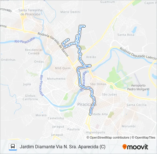 0123 VILA FÁTIMA  Line Map