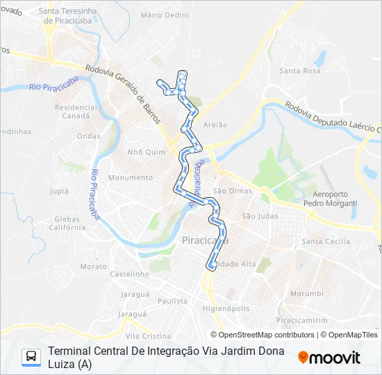 0123 VILA FÁTIMA  Line Map