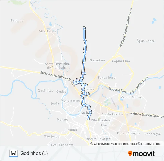 0123 VILA FÁTIMA  Line Map