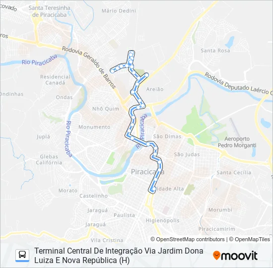 0123 VILA FÁTIMA  Line Map