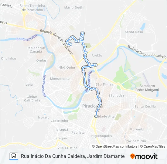 0123 VILA FÁTIMA  Line Map
