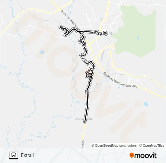 EXTRA EXTRA Bus Line Map
