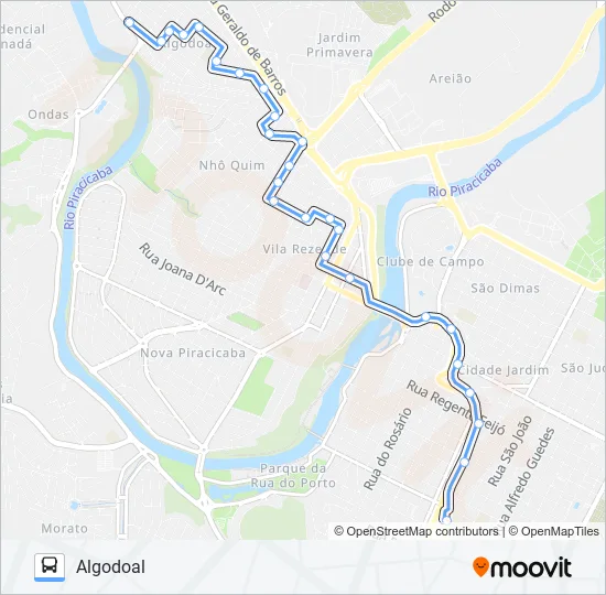 0106 ALGODOAL  Line Map