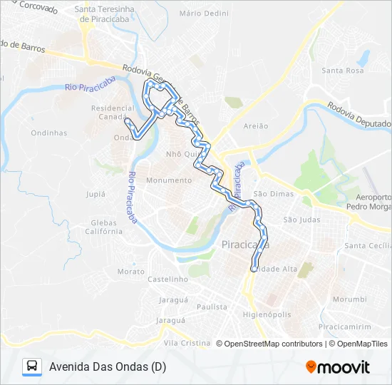 0106 ALGODOAL  Line Map