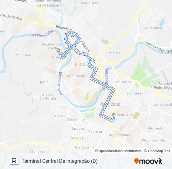 0106 ALGODOAL  Line Map
