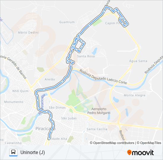 0503 SANTA ROSA bus Line Map