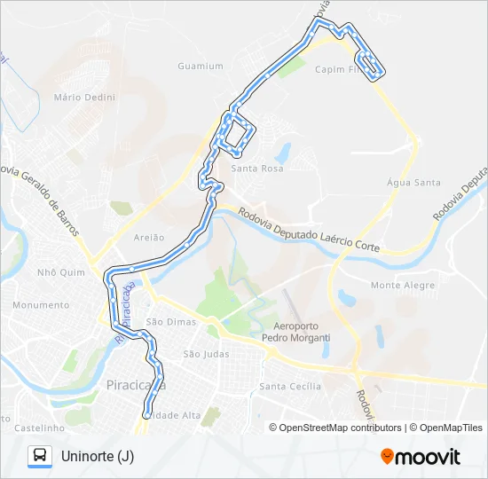 0503 SANTA ROSA  Line Map