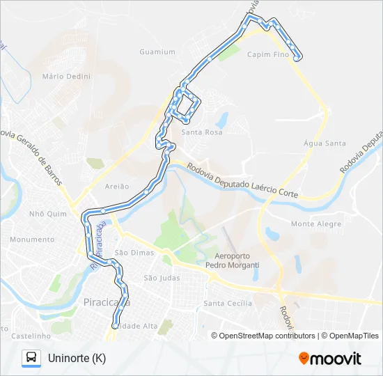 0503 SANTA ROSA  Line Map