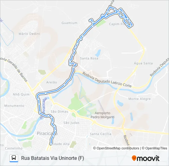 0503 SANTA ROSA  Line Map