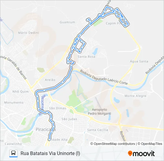 0503 SANTA ROSA  Line Map