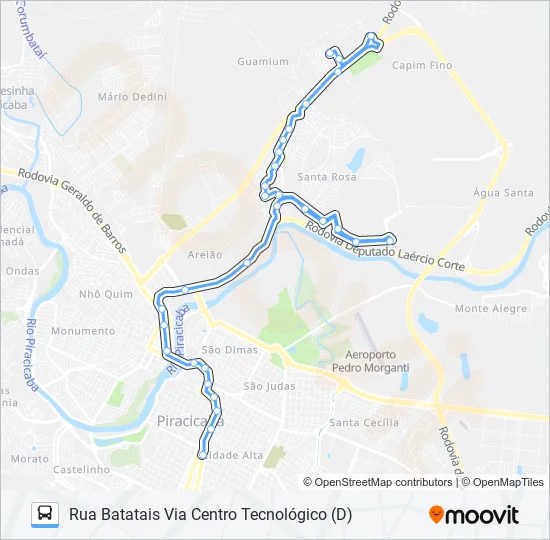 0503 SANTA ROSA  Line Map