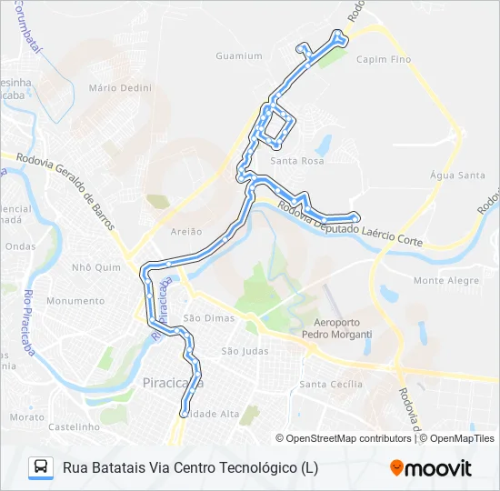 0503 SANTA ROSA  Line Map