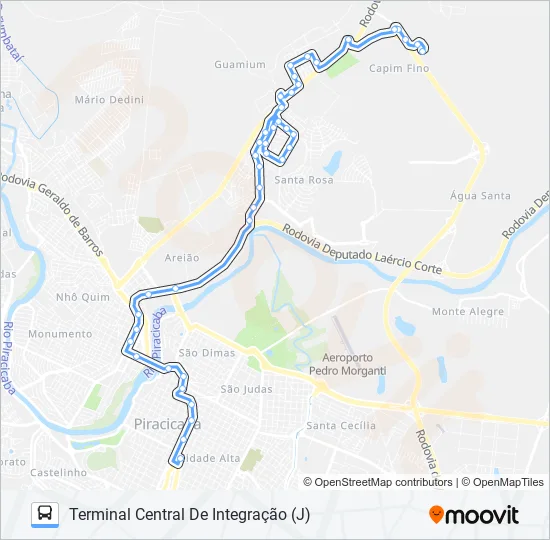 0503 SANTA ROSA  Line Map