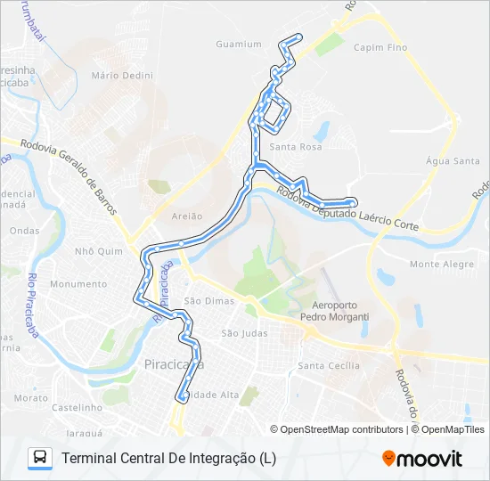 0503 SANTA ROSA  Line Map
