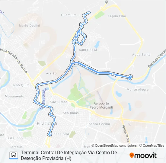 0503 SANTA ROSA  Line Map