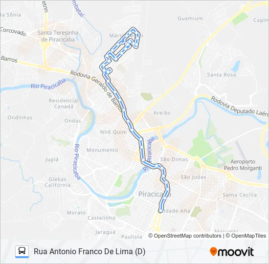 0120 MÁRIO DEDINI  Line Map