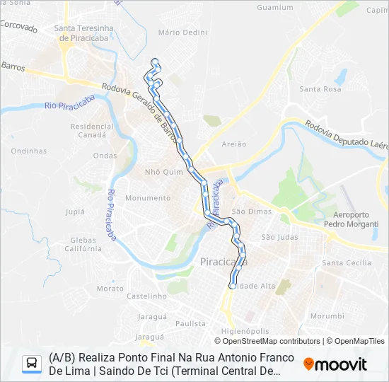 0120 MÁRIO DEDINI  Line Map