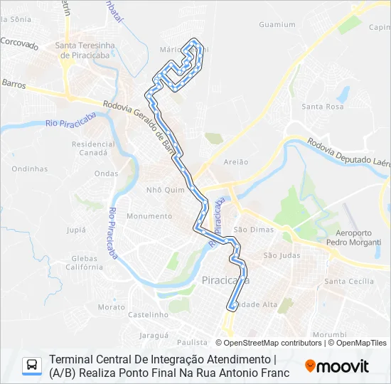 0120 MÁRIO DEDINI  Line Map