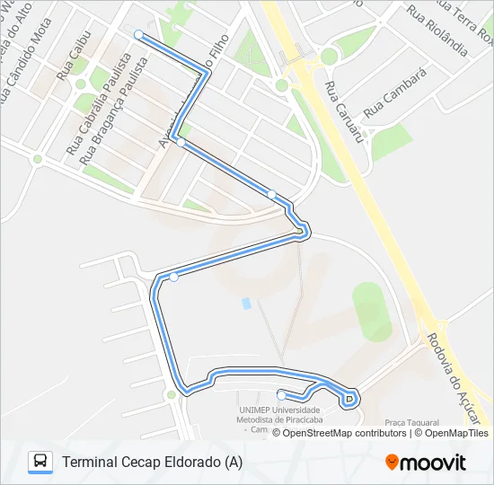 0218 UNIMEP / DIRETO  Line Map