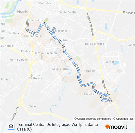0218 UNIMEP / DIRETO  Line Map