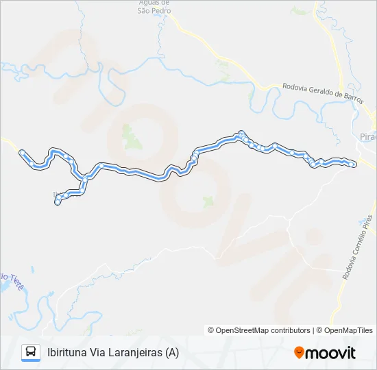 0815 IBIRITUNA / TSJ  Line Map