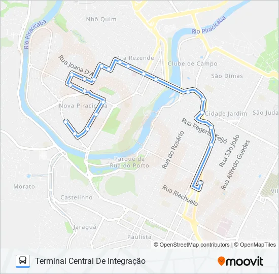 0101 JARDIM MONUMENTO  Line Map