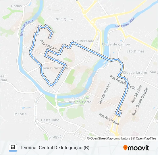 0101 JARDIM MONUMENTO  Line Map