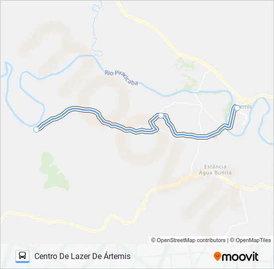 0405 PAREDÃO VERMELHO  Line Map