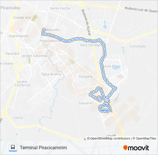 0202 ELDORADO / UNIMEP  Line Map