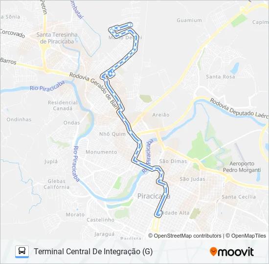 0126 BOSQUES DO LENHEIRO  Line Map