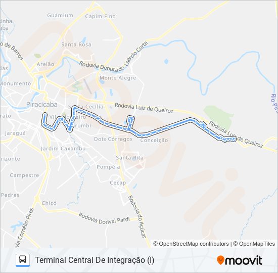 Mapa de 0223 PARQUE PEÓRIA / SANTA CASA de autobús