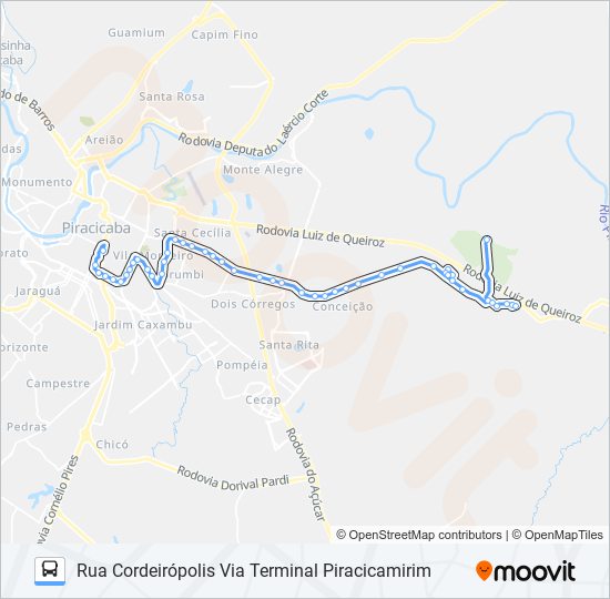 0223 PARQUE PEÓRIA / SANTA CASA bus Line Map