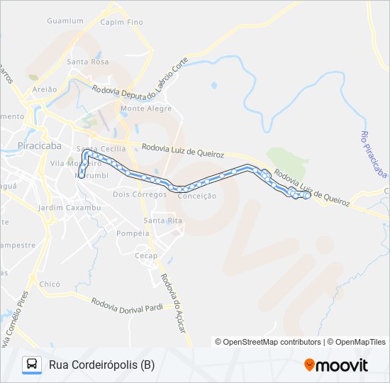 0223 PARQUE PEÓRIA / SANTA CASA bus Line Map