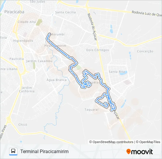 0214 PARQUE CHAPADÃO - TPI / TCE  Line Map