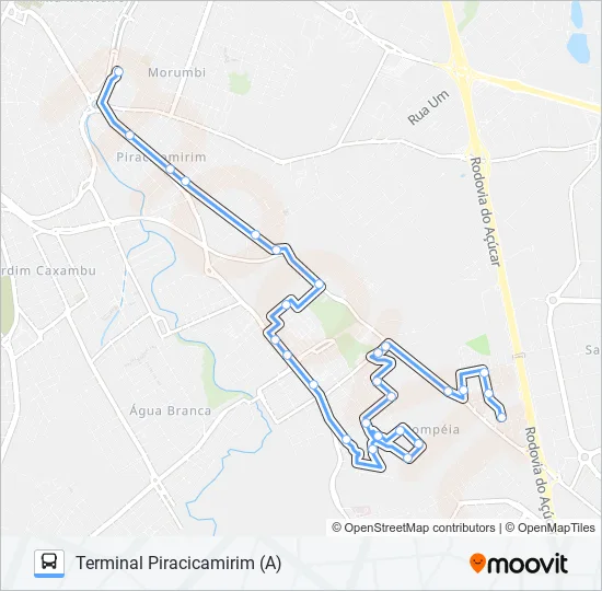 0214 PARQUE CHAPADÃO - TPI / TCE  Line Map