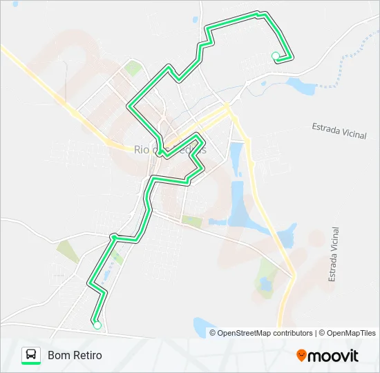 0002 DONA ROSINA / BOM RETIRO Bus Line Map
