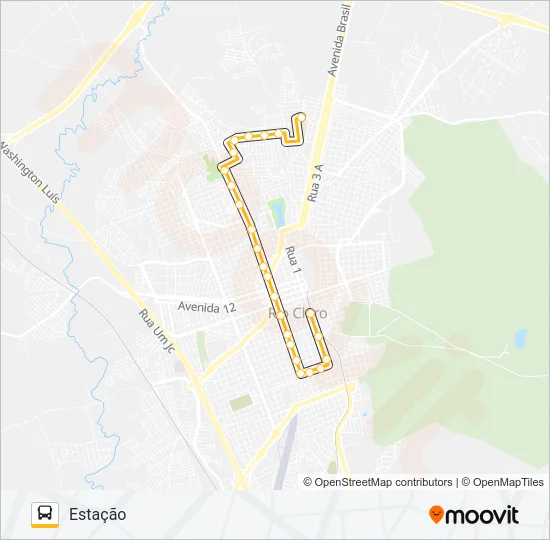 06 CERVEZÃO Bus Line Map